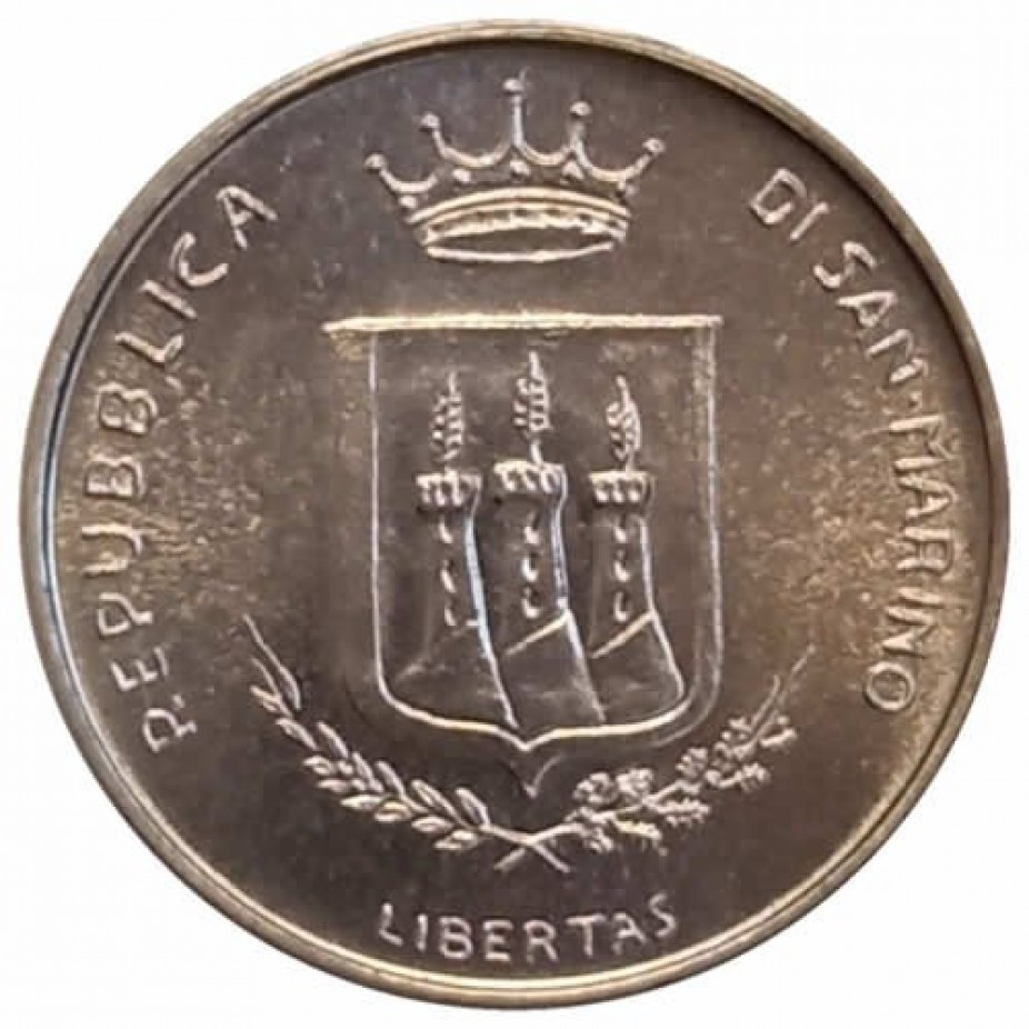 5 Liras San Marino 1983