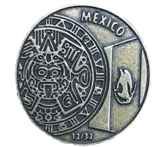 MEDALHA DA SÉRIE COPA DO MUNDO MÉXICO