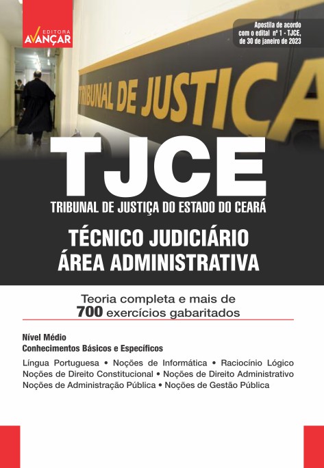 TJCE TRIBUNAL DE JUSTIÇA DO ESTADO DO CEARÁ TÉCNICO JUDICIÁRIO