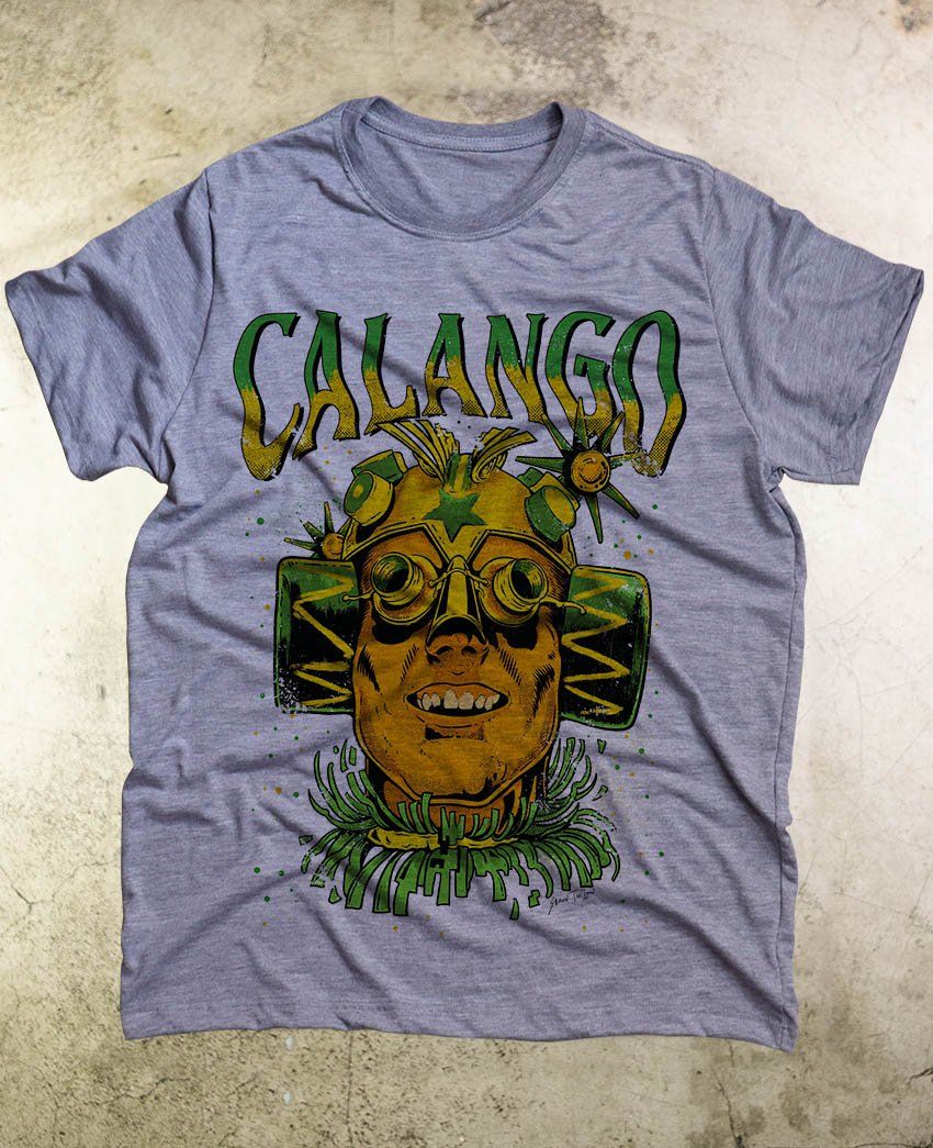 Camiseta Skank Calango Oficial Paranoid Music Store