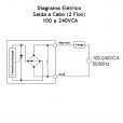 Sensor de Proximidade Indutivo 220V 2 Fios 1NA M30 Autonics PR30-10AO