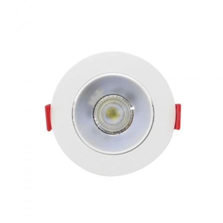 Spot LED de Embutir Redondo Branco 3W Luz 3000K Opus ECO33013