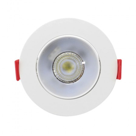 Spot LED de Embutir Redondo 7W Luz Branca Opus Eco33068