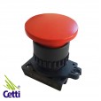 Botão Cogumelo Vermelho 40 mm Autonics S2BR-P1R