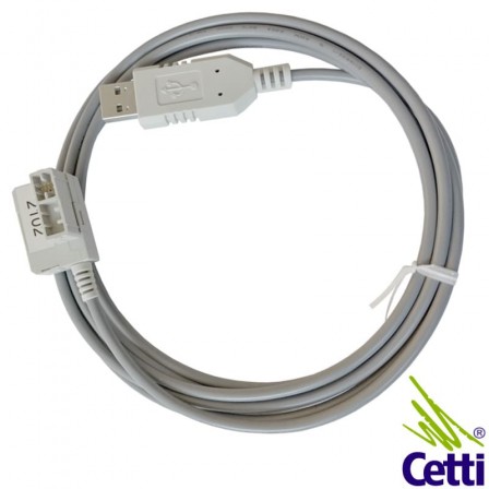 Cabo de Programação WEG CLW-02-ULINK com USB para CLP CLIC-02