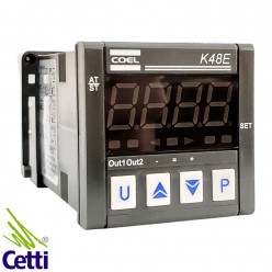 Controlador de Temperatura Digital 100 a 240Vca Coel K48EHCRR-P