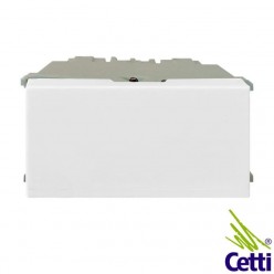 Módulo de Interruptor de Luz Simples Branco 10A para Placa 4x2 e 4x4 WEG Refinatto 13798028