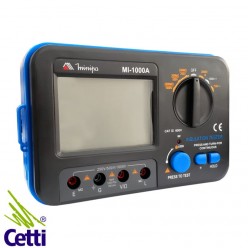 Megômetro Digital para Medição de Resitência e Tensão Minipa MI-1000A