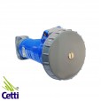 Tomada Industrial Steck 32A 3P+T 220-250V Azul S4259W