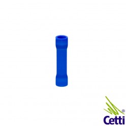 Luva Emenda de 1,5 a 2,5 mm² Isolada Azul – 100 unidades