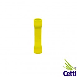 Luva Emenda de 4 a 6 mm² Isolada Amarela – 100 unidades