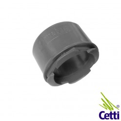 Adaptador PVC Eletroduto 1/2 Polegada Rígido Cinza Externo Wetzel CPCL-15