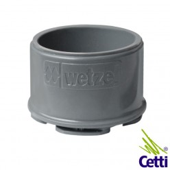 Adaptador PVC Eletroduto 1 Polegada Rígido Cinza Externo Wetzel CPCL-20