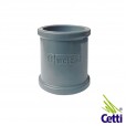 Luva para Eletroduto 3/4 Polegada Rígido Cinza Externo PVC Wetzel LC-15