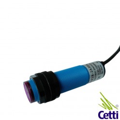 Sensor Óptico Difuso 220VCA 1NA 300mm M18 E18-2A30A