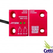 Sensor Magnético 2NA com Atuador SEH20 Atork
