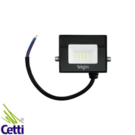 Refletor LED Verde 10W IP65 Elgin - Iluminação Externa de Qualidade