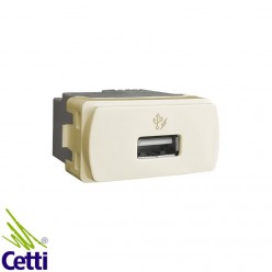 Módulo de Tomada Carregador USB 1A Dourado 5V Golden Miluz Schneider S3B70813