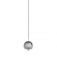 Lustre Pendente LED Redondo Pequeno Cromado Opus Okio HM85186