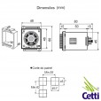 Temporizador Analógico Multifunção 24VCC-CA 5A Autonics AT11EN-2