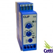 Relé CLIP CLE-2R Pulso e Retardo na Energização 12VCC-CA