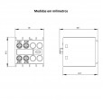 Bloco de Contato Auxiliar 1NA 1NF Siemens 3RH2911-1HA11