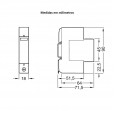 Dispositivo de Proteção DPS 45kA 245VCA Siemens 5SD7 661-4MB