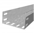 Eletrocalha Lisa 100 x 50 mm Chapa 24 Galvanizada a Zinco - 3 metros