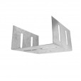 Emenda Eletrocalha 100 x 50 mm Galvanizada - Interna