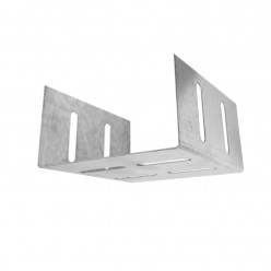 Emenda Eletrocalha 100 x 50 mm Galvanizada - Interna