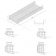 Eletrocalha Perfurada 100 x 50 mm Chapa 18 Galvanizada a Zinco - 3 metros