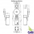 Chave Fim de Curso WEG Rolete Bidirecional Regulável 1NA 1NF IP65 LSW-PF11-AR11 15229409