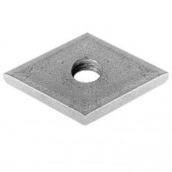 Porca Losangular para Perfilado - 1/4" Sem Pino