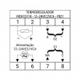 Controlador Digital de Temperatura de 12 a 24VCC-CA Tholz MDH