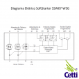 Soft Starter WEG 15CV 45A 11kW Trifásico SSW07