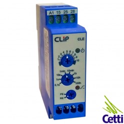 Rele Temporizador Pulso Retardo 2 Reversíveis CLE-2R Clip