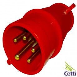 Plug de Tomada Industrial Steck 3P+N+T 32A 380-440V N5276