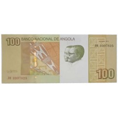 Cédula 100 Kwanzas - Angola - 2012
