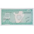 Cédula 10 francos - Burundi - 2007