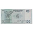 Cédula 100 Francos - Congo - 2007