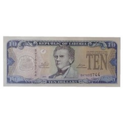 Cédula 10 Dollars - Liberia - 2011