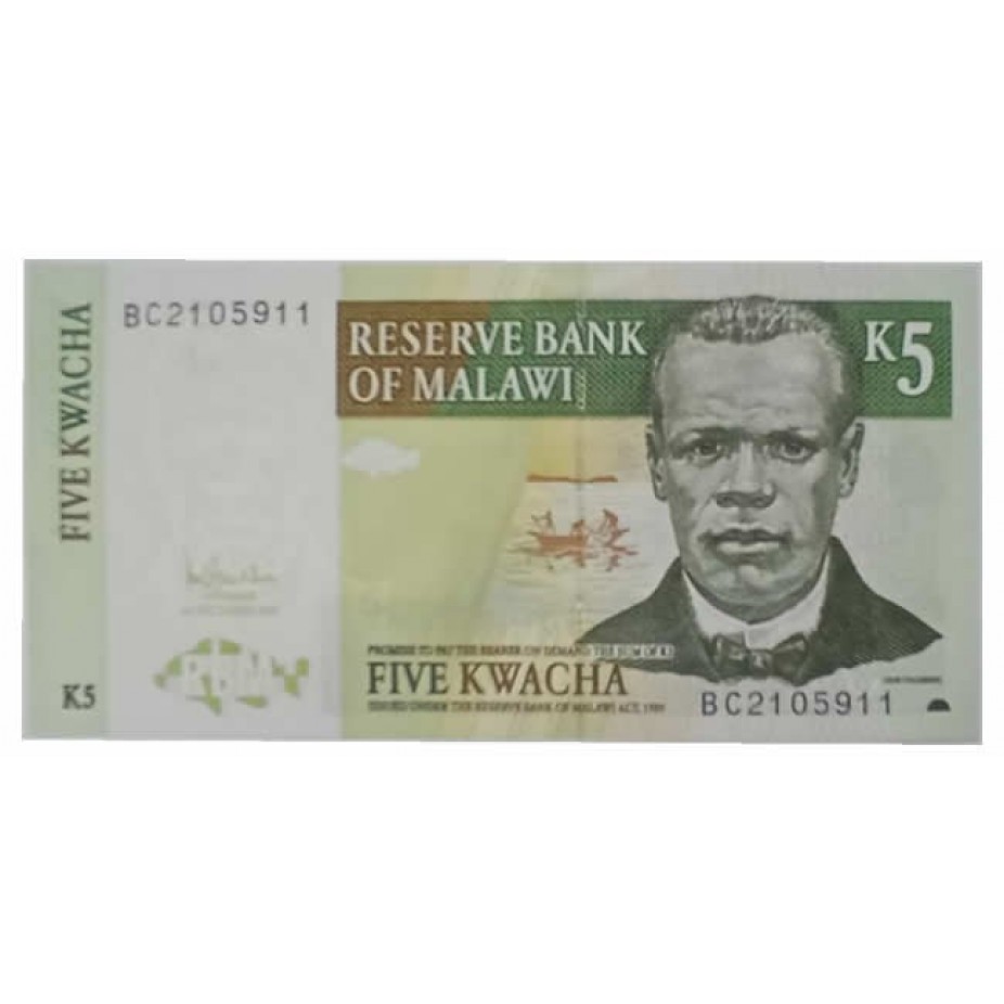 5 Kwacha - Malawi - 2005