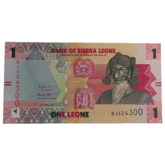 Cédula 1 leone - Serra Leoa - 2022