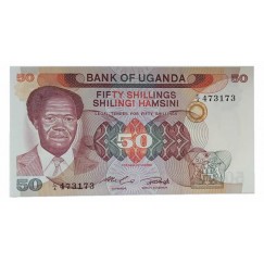 Cédula 50 Shillings - Uganda