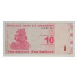 Cédula 10 Dollars - Zimbabwe - 2009