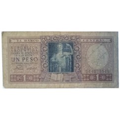 Cédula 1 peso - Argentina - 1947