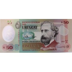 50 Pesos FE - Uruguai - 2020