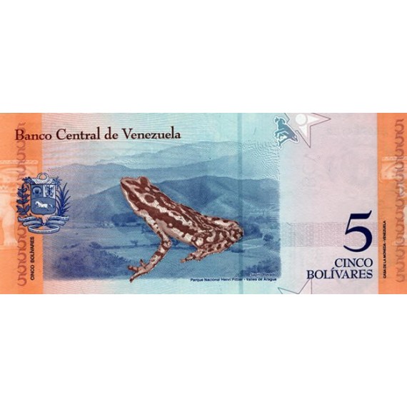 5 Bolivares - Venezuela - 2018