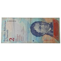 Cédula 2 bolivares - Venezuela - 2007 - MBC