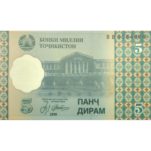 Cédula do Tajiquistão